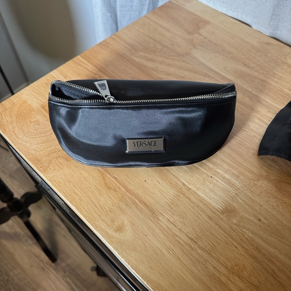 Versace Black belt Bag